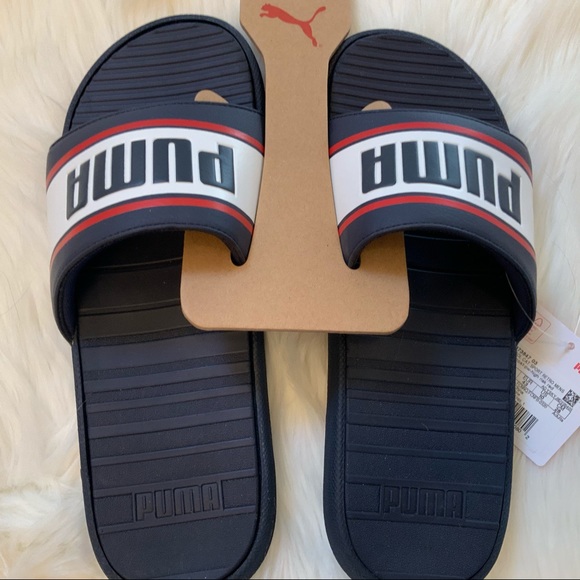 PUMA Slides Sanals Cool Cat Sport Retro NWT Men 10 - Picture 3 of 9